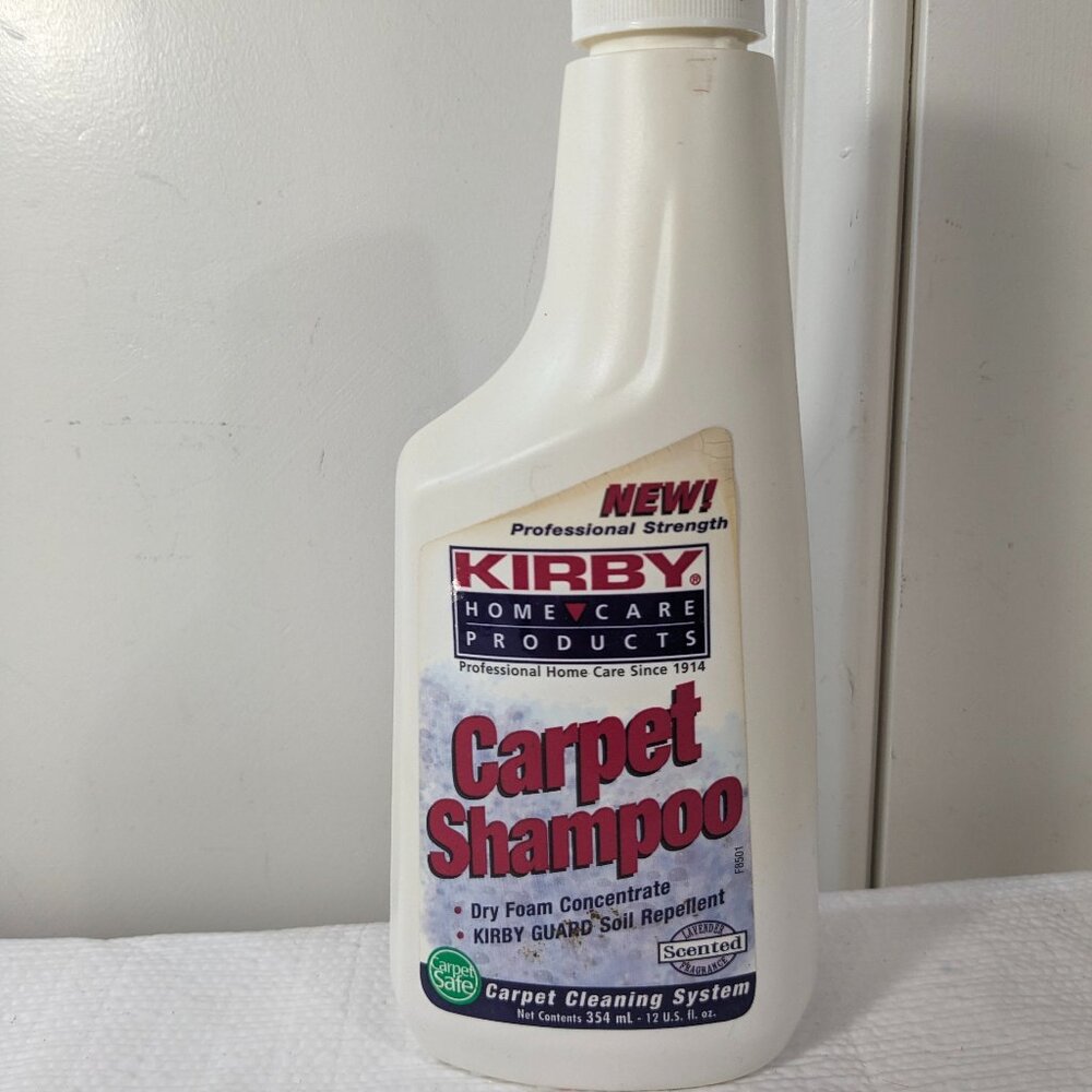 NEW Kirby Guard 12 fl oz‎ carpet Shampoo Cleaner dry foam concentrate Lavender